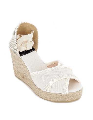 Alparagata de cuña alta 