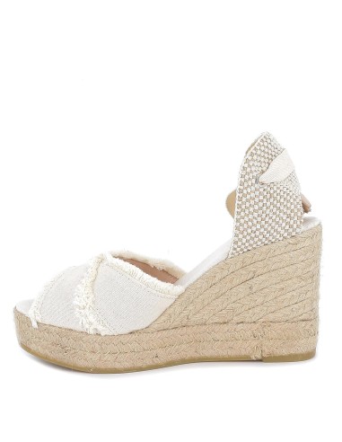 Alparagata de cuña alta 