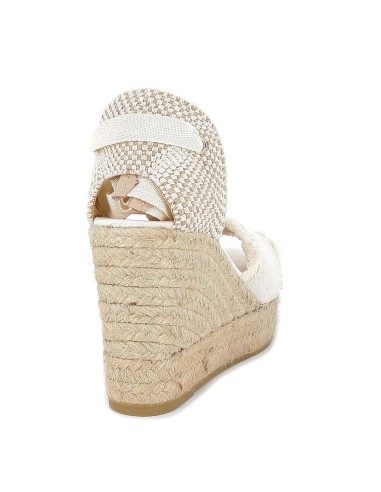 Alparagata de cuña alta 