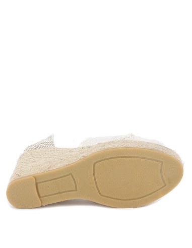 Alparagata de cuña alta 