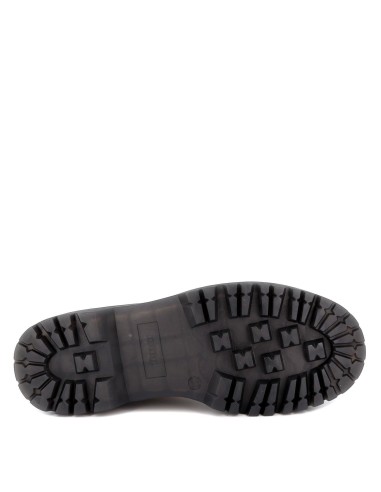 Bota blanca militar con plataforma