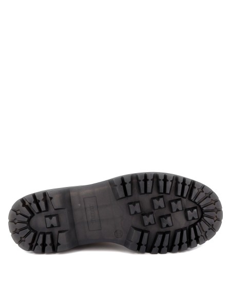 Bota blanca militar con plataforma