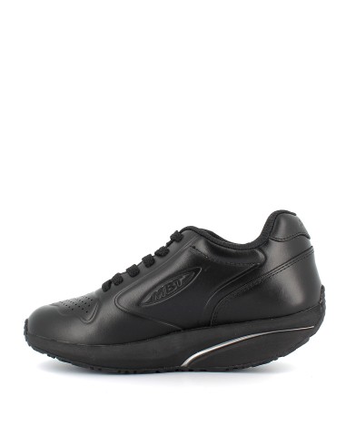 Zapato de piel MBT suela curva para mujer