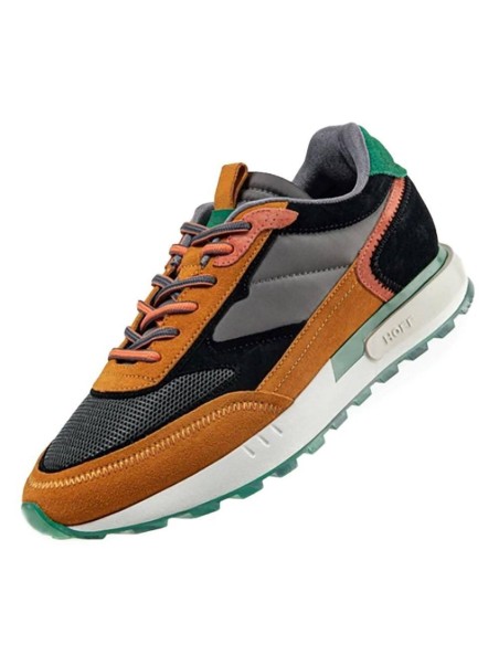 Sneakers de piel para hombre