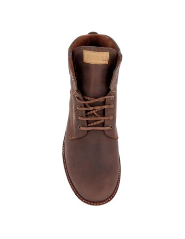 Bota hombre piel cordones suela camara aire cuero