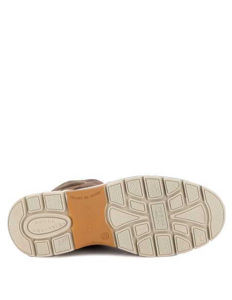 Bota hombre piel cordones suela camara aire cuero