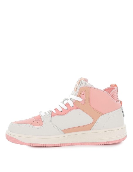 Botin deportivo retro basquet combinado coral