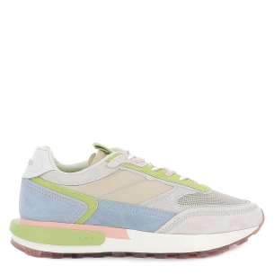 Tenis combinado mujer piel