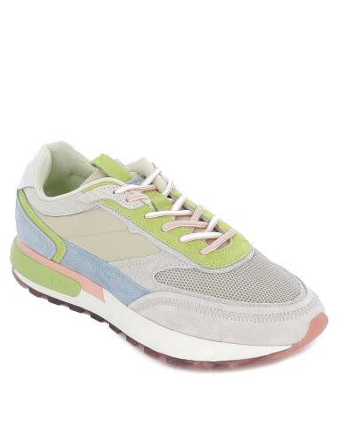 Tenis combinado mujer piel