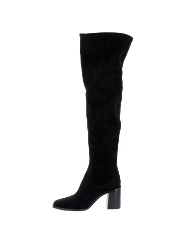 Bota licra ante negra Negro