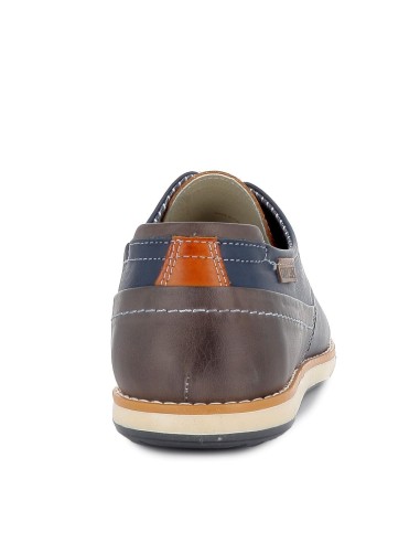 Zapato de piel cordones cómodo para hombre