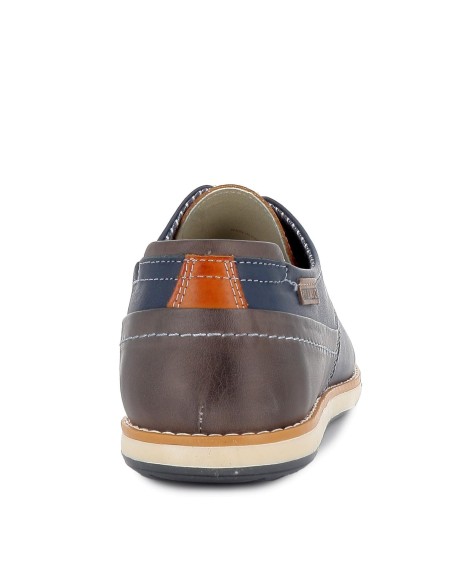 Zapato de piel cordones cómodo para hombre