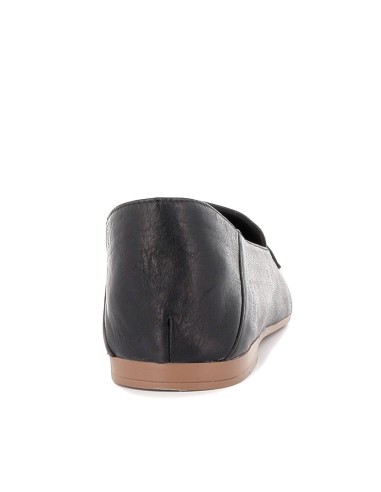 Mocasin piel negro Negro