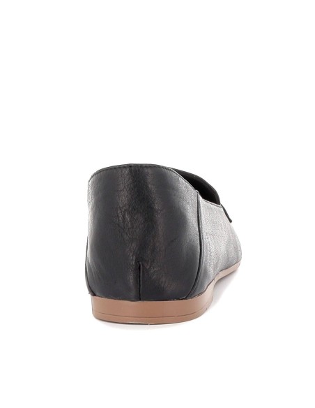 Mocasin piel negro Negro