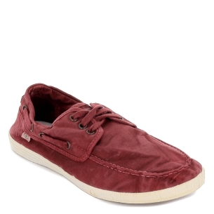 Náutico textil para hombre rojo Rojo 2