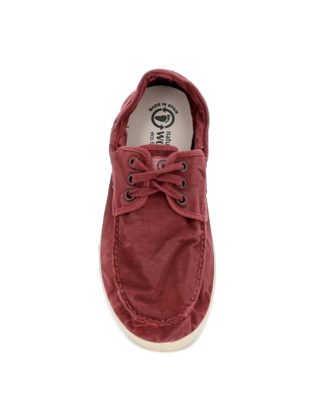 Náutico textil para hombre rojo Rojo