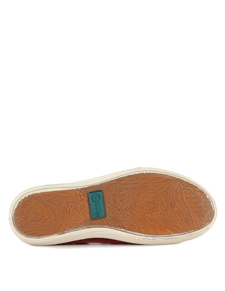 Náutico textil para hombre rojo Rojo