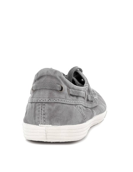 Náutico textil para hombre gris Gris