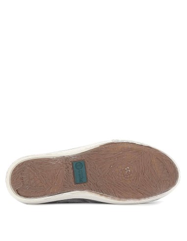 Náutico textil para hombre gris Gris