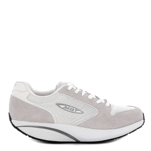 Tenis blancos casual suela curvatura para mujer Blanco