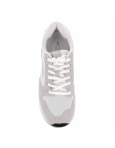 Tenis blancos casual suela curvatura para mujer Blanco