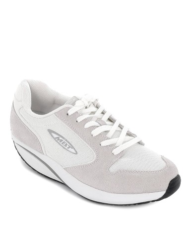 Tenis blancos casual suela curvatura para mujer Blanco