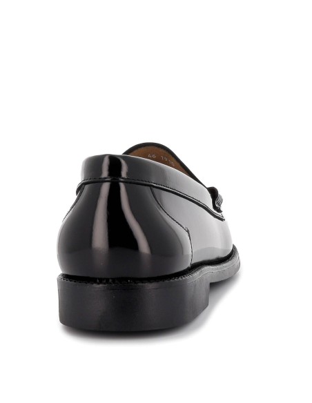 Mocasín de hombre vestir suela goma ligera negro Negro