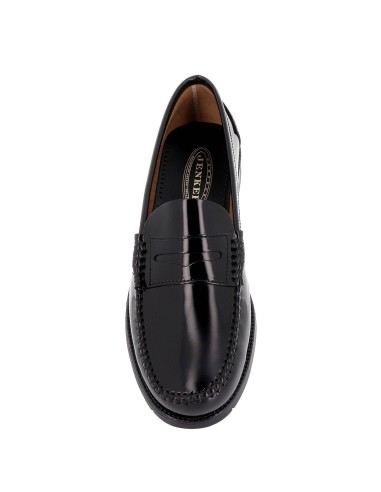 Mocasín de hombre vestir suela goma ligera negro Negro