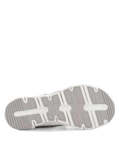 Sandalia deportiva textil beige