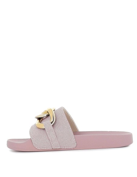 Pala playera con cadeneta rosa