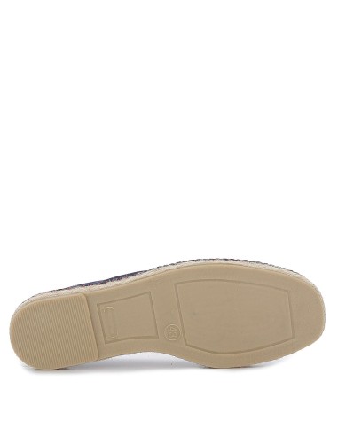 Alpargata de yute para hombre azul marino