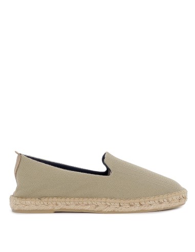 Alpargata de yute para hombre kaki Beige