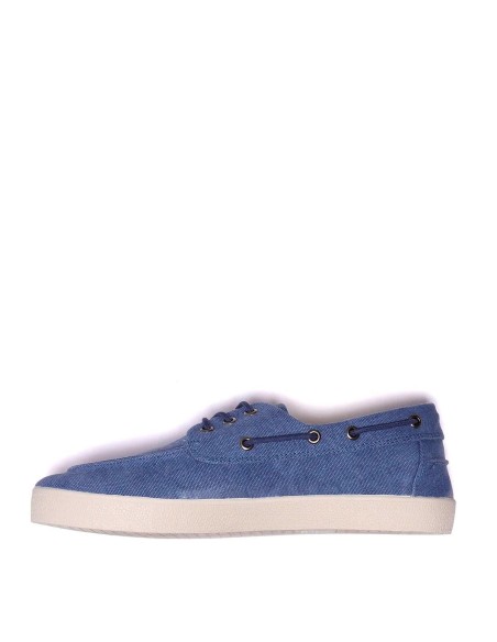 Zapatilla nauticos canvas casual azul