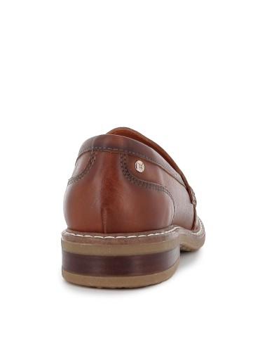 Mocasín de piel para mujer Marrones