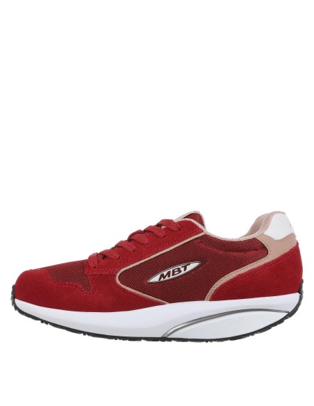 Deportiva para mujer confort rojo Rojo