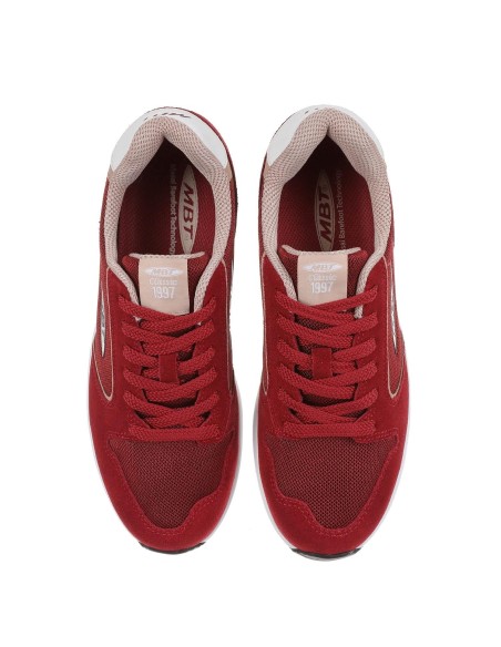 Deportiva para mujer confort rojo Rojo