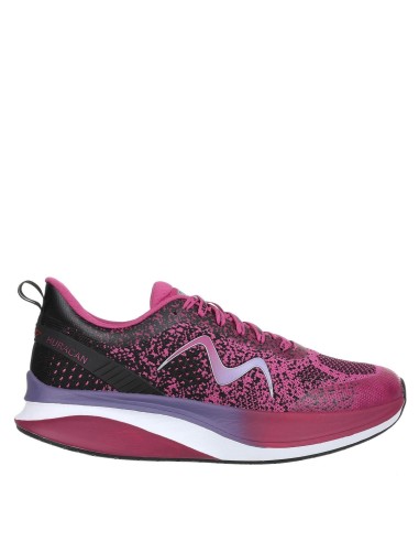 Running mujer suela curva diseño rosa y negro Rosa