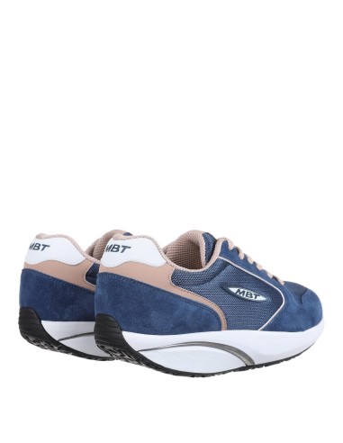 Zapatilla suela curva para hombre azul Azul