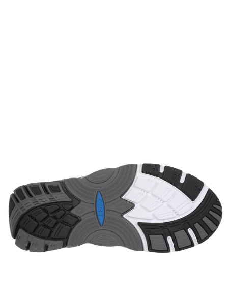 Zapato sport suela curva mujer azul
