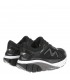 Zapato sport suela curva mujer negro y gris