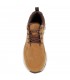 Sneakers planas cordones para hombre marrón