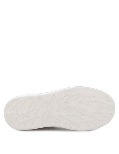 Deportiva urbana plataforma caña alta beige