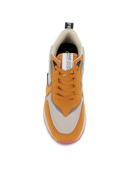 Sneakers unisex vegana tipo jogging retro azul