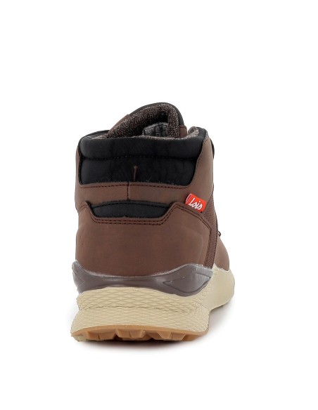 Botín cordones colores hombre marrón