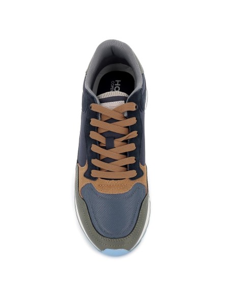 Deporte caballero combinación azul