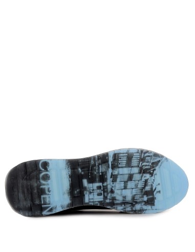 Deporte caballero combinación azul