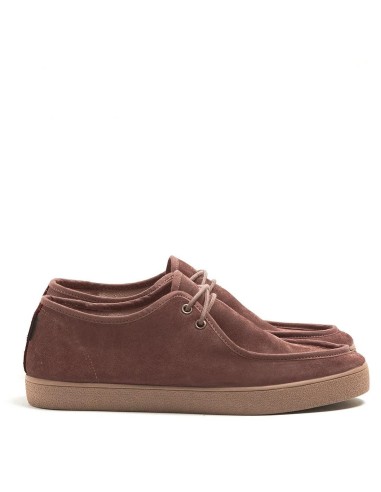 ▷ Comprar Zapato wallabee serraje marrón cordones | Pinkzapo