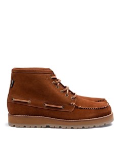 Bota tipo náutico de serraje hidrófugo para hombre