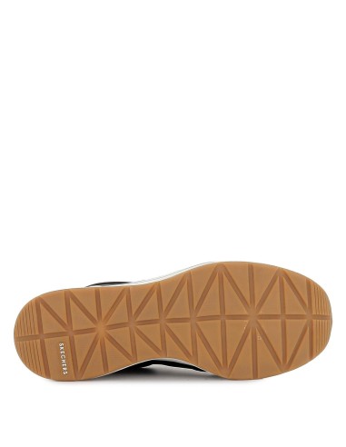 Deportivo con cuña negro para mujer