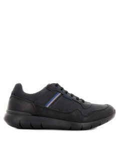 Zapato casual piel cordones negro hombre Negro